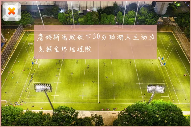 詹姆斯高效砍下30分助湖人主场力克掘金终结连败