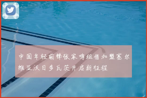 中国年轻前锋张家鸣租借加盟塞尔维亚沃日多瓦茨开启新征程