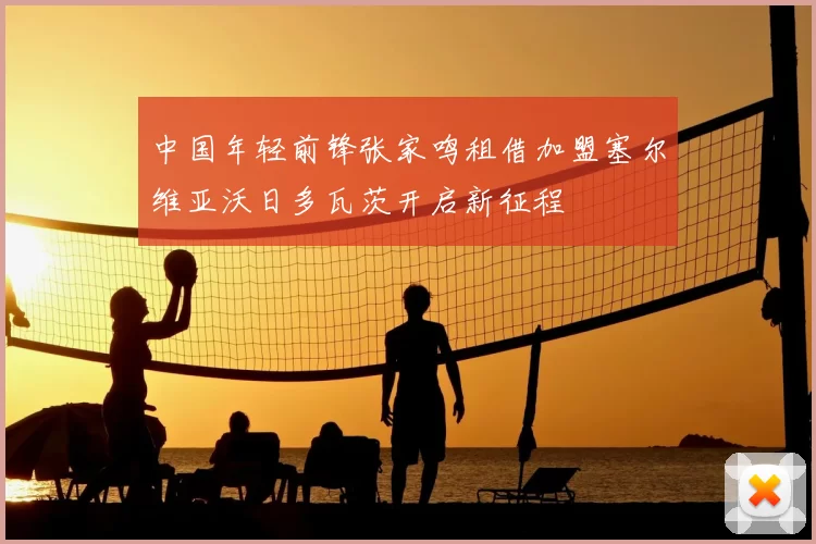 中国年轻前锋张家鸣租借加盟塞尔维亚沃日多瓦茨开启新征程