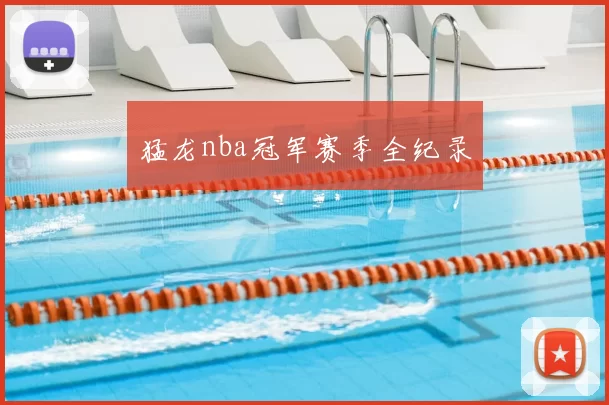 猛龙nba冠军赛季全纪录