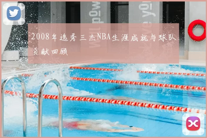 2008年选秀三杰NBA生涯成就与球队贡献回顾