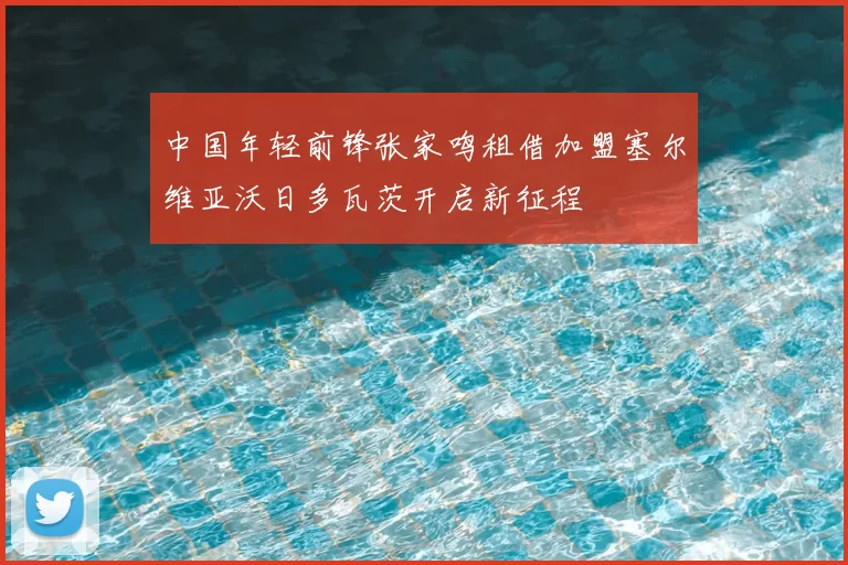 中国年轻前锋张家鸣租借加盟塞尔维亚沃日多瓦茨开启新征程