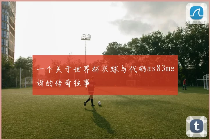 一个关于世界杯买球与代码as83me讶的传奇往事