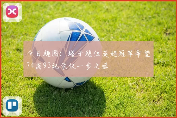 今日趣图：塔子稳住英超冠军希望74离93纪录仅一步之遥